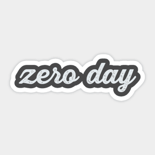 Zero Day Sticker